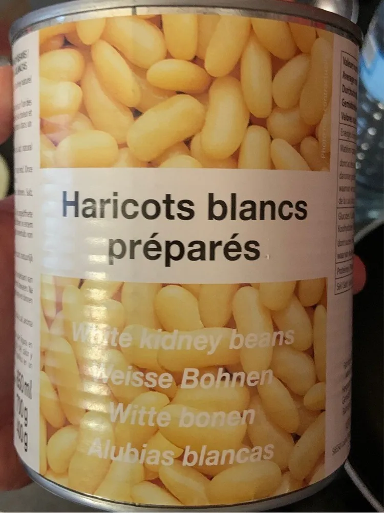 Haricots blancs préparer