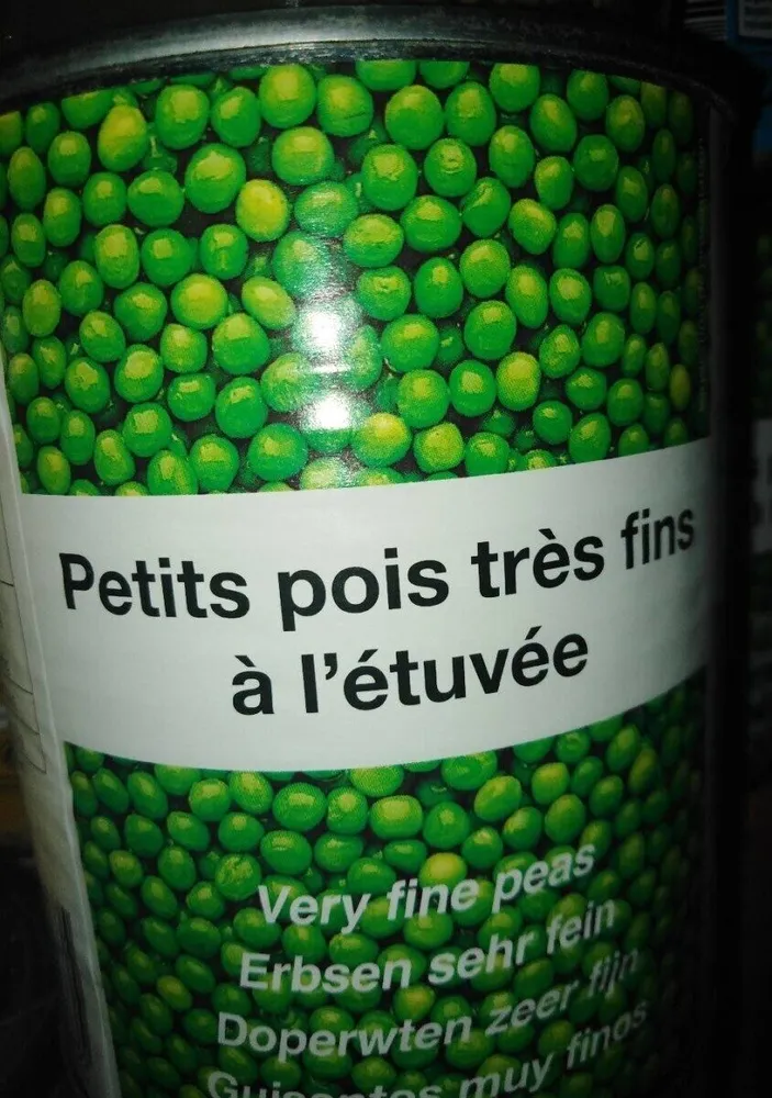 Petits pois très fins à l'étuvée