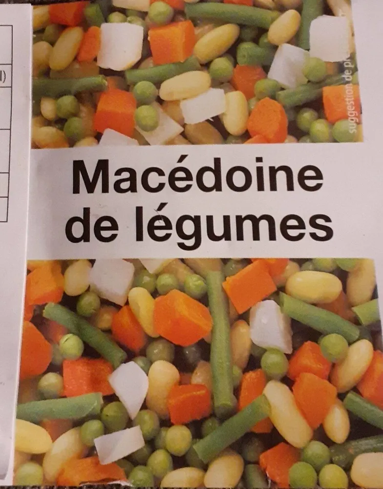 Macédoine de légumes