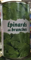 Épinards en branches