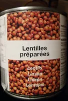 Lentilles préparées