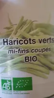 Haricots verts mi-fins coupés