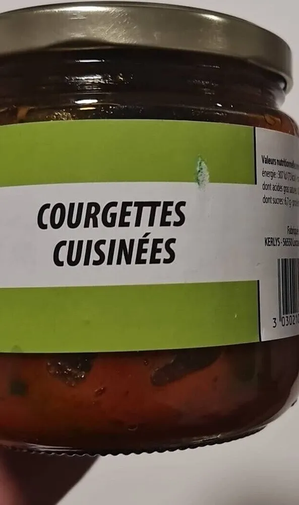 Courgettes Cuisinées