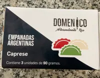 Empanadas argentinas caprese