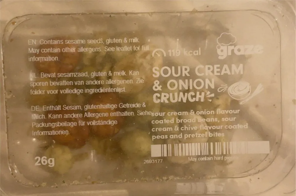 Sour cream & onion crunch