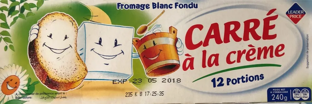Carré à la Crème