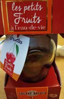 Les petits fruits a l'eau de vie