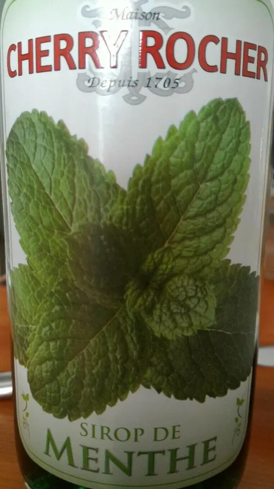 Sirop de menthe