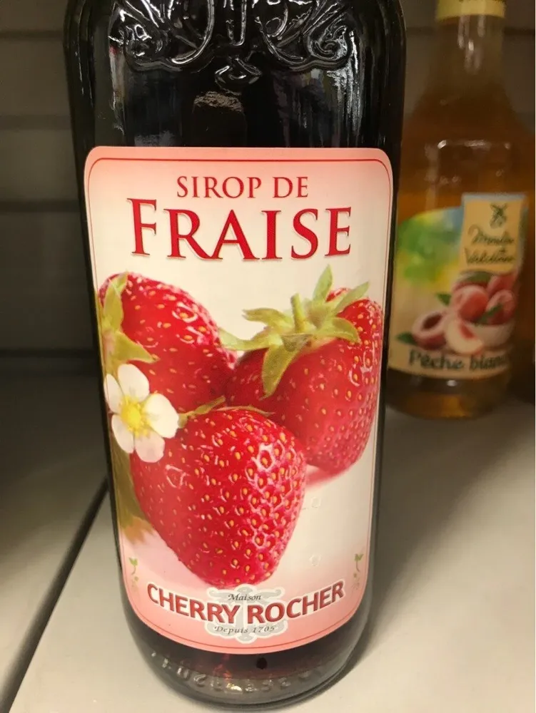 Sirop de fraise