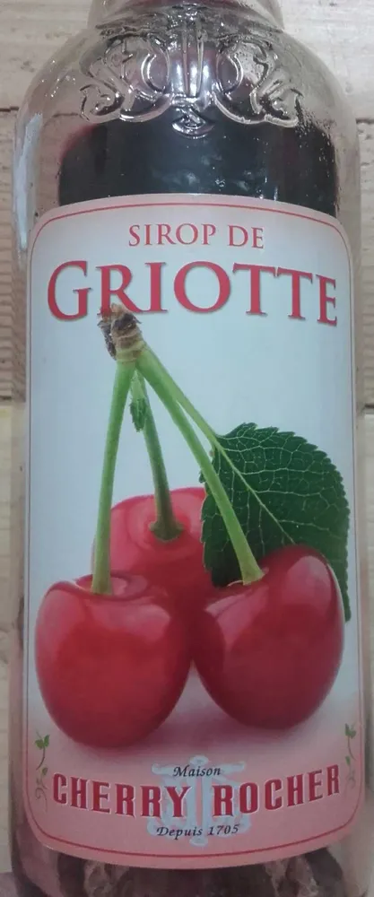 Sirop de griottes