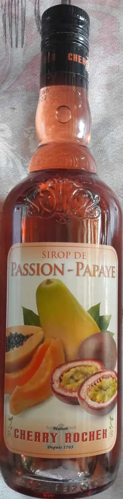 Sirop de Passion-Papaye