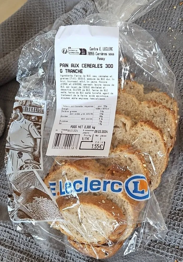 PAIN 6 céréales 300G