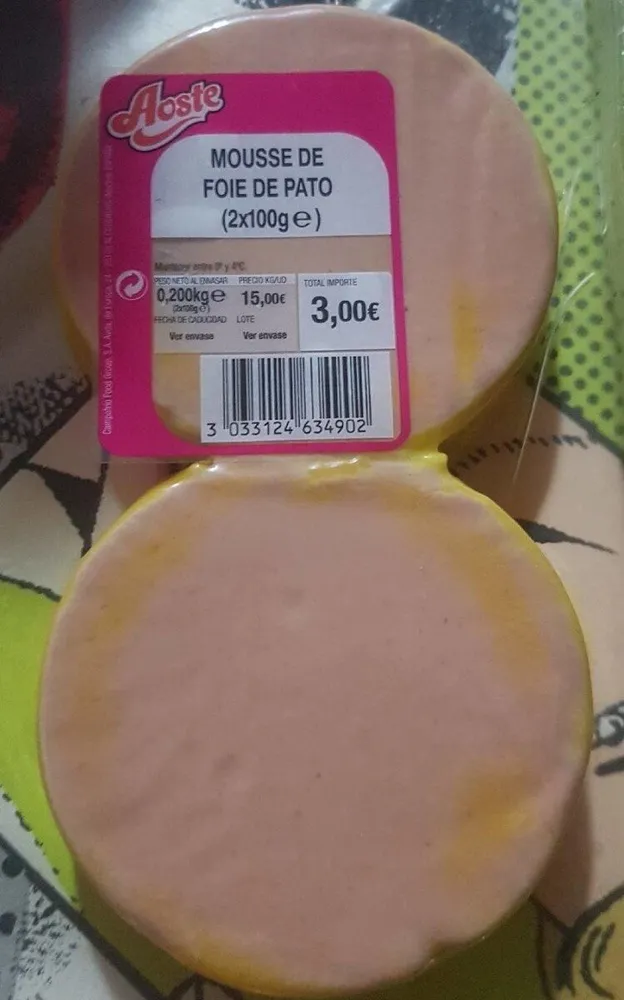 Mousse de pato