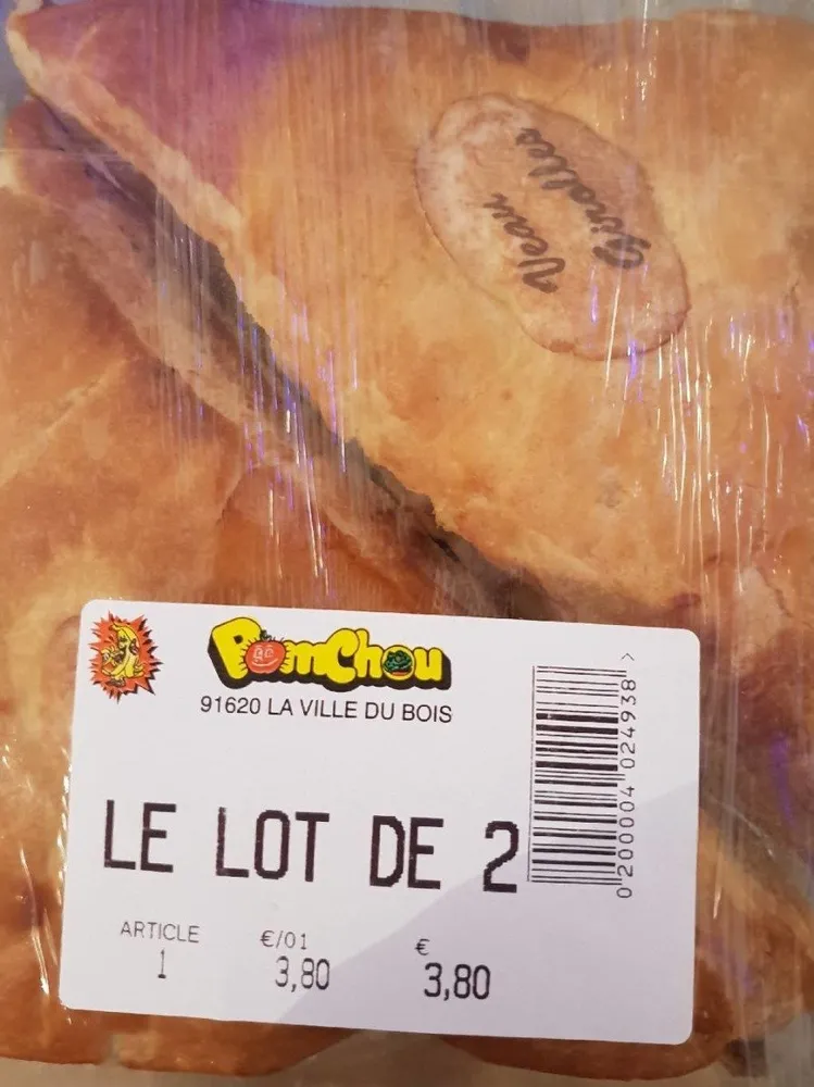 Chausson veau aux girolles