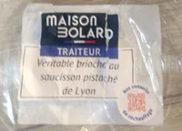 Brioche saucisson pistaché de Lyon