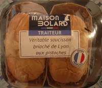 VÉRITABLE SAUCISSON BRIOCHÉ DE LYON AUX PISTACHES