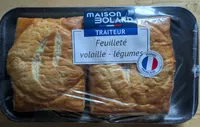 Feuilleté volaille légumes
