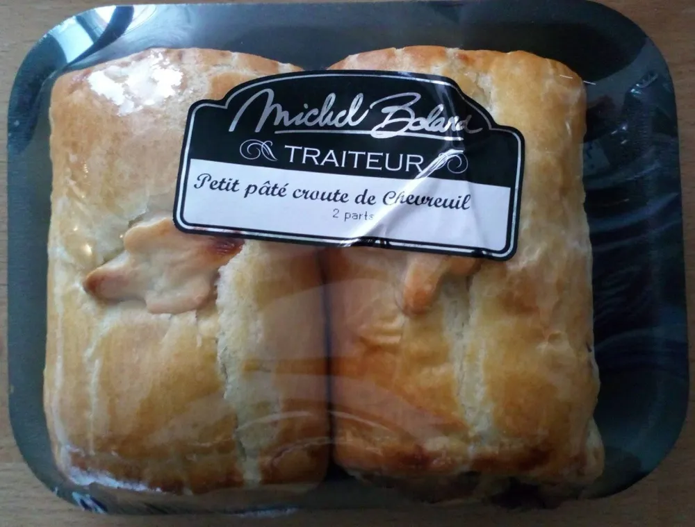 Petit pâté croûte de chevreuil