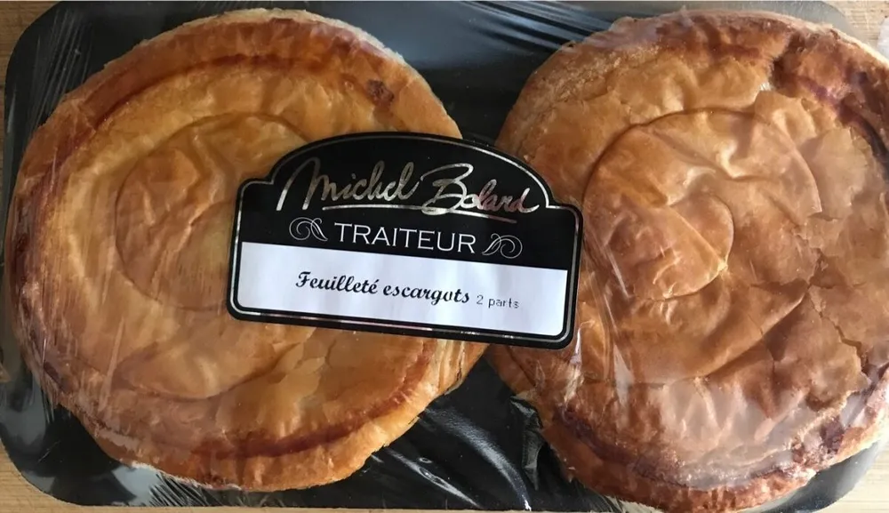 Feuilleté escargots