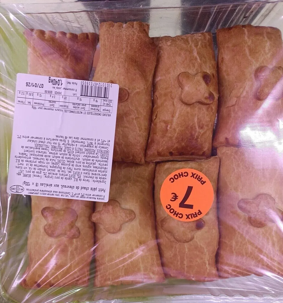 Petit pâté chaud de chevreuil aux airelles