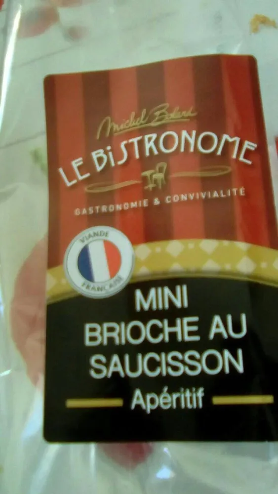 Mini brioche au saucisson