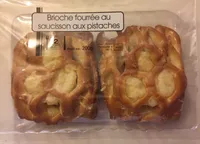 Brioche fourrée au saucisson aux pistaches