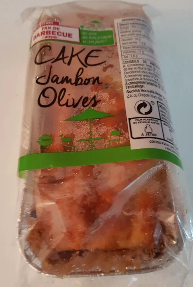 Cake Jambon Olives