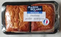 Feuilleté Poulet - Écrevisses