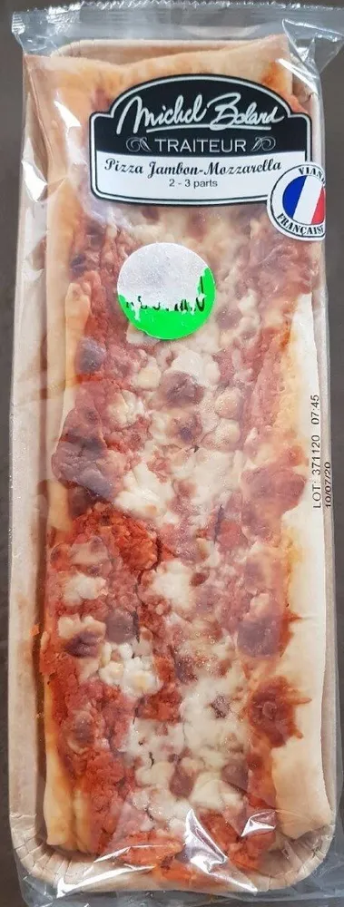 Pizza jambon-mozzarella