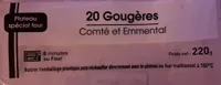 20 GOUGÈRES Comté et Emmental