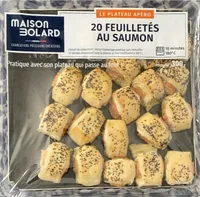 20 FEUILLETÉS AU SAUMON