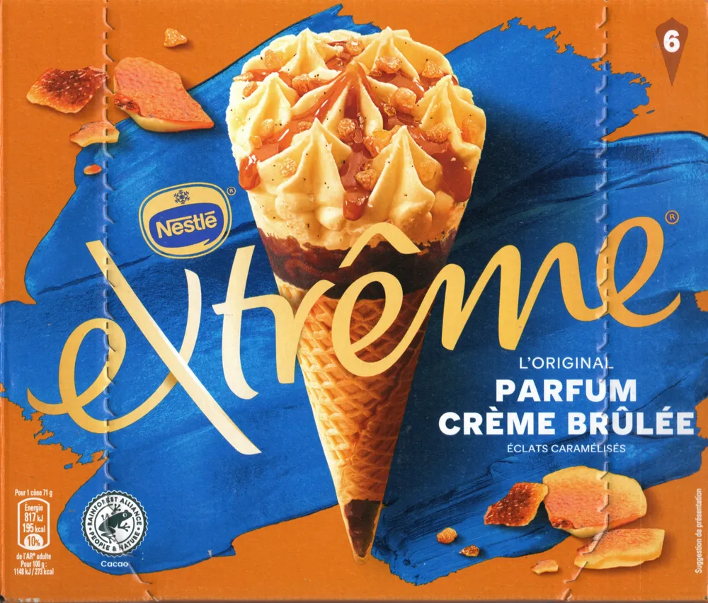 Extrême l'Original parfum Crème Brûlée & Éclats Caramélisés