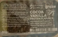 Coco vanilla protien flapjack
