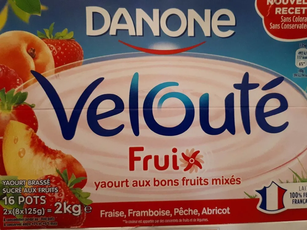 Velouté Fruix yaourt aux bons fruits mixés