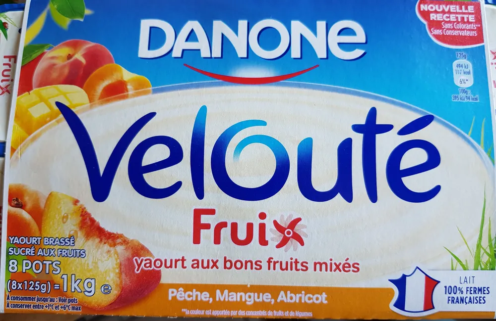Velouté fruix Yaourt