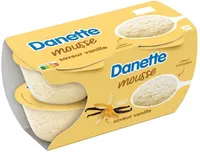 Danette mousse vanille 60 g x 4