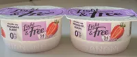 Fromage blanc 0% fraise