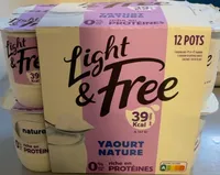 Light & free - Yaourt nature
