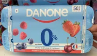 Danone 0% rouges