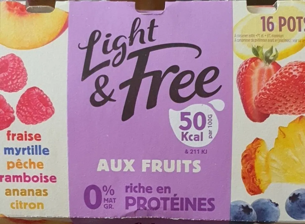 Light & free aux fruits