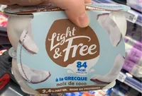 Light & Free à la grecque Noix de coco