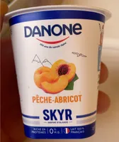 Skyr pêche-abricot