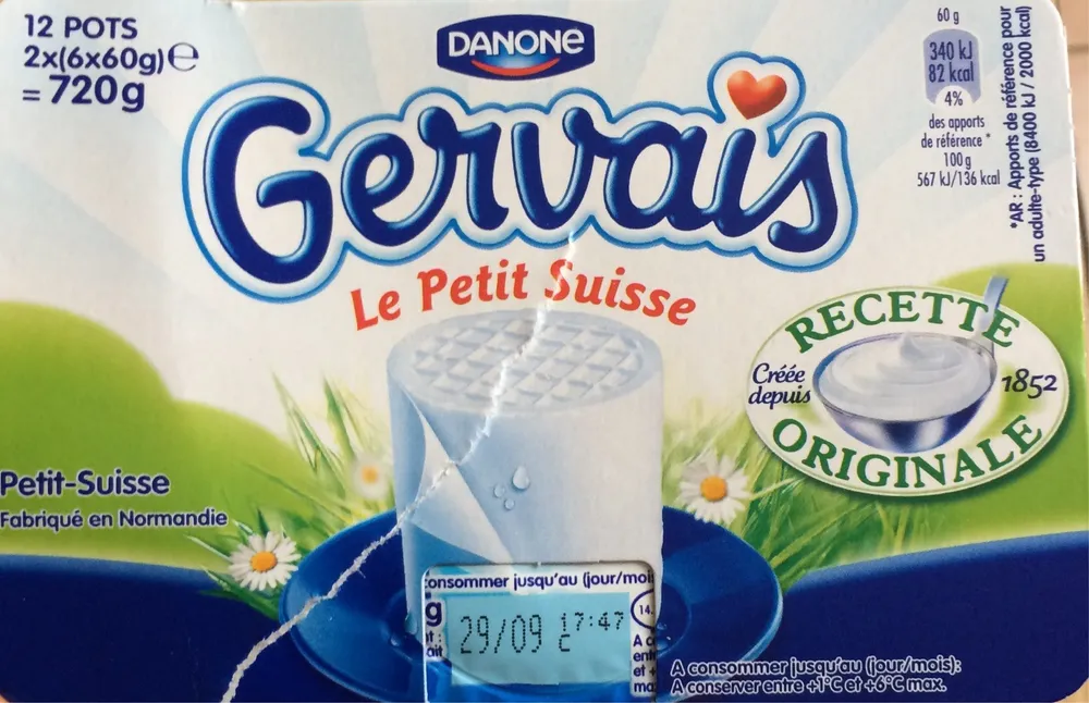 Gervais Le petit Suisse