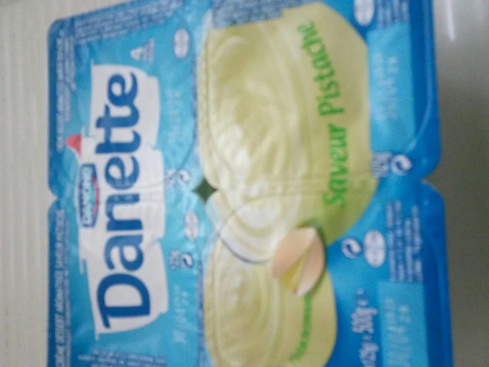 Danette saveurs pistache