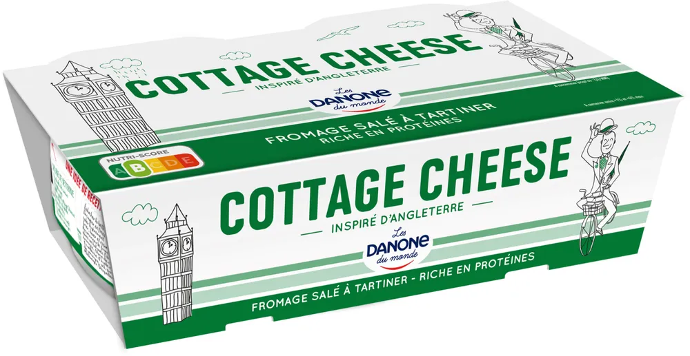 Jockey cottage cheese nature 200 g x 2