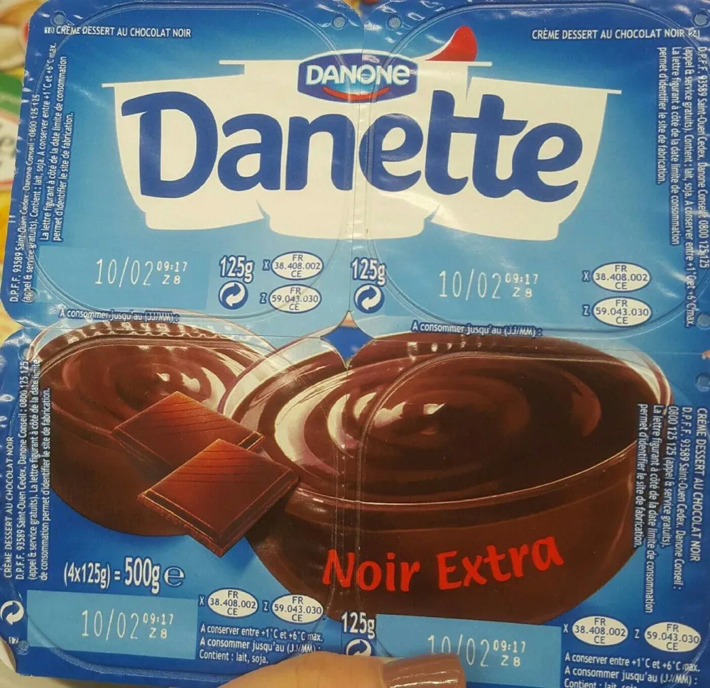 Danette noir extra