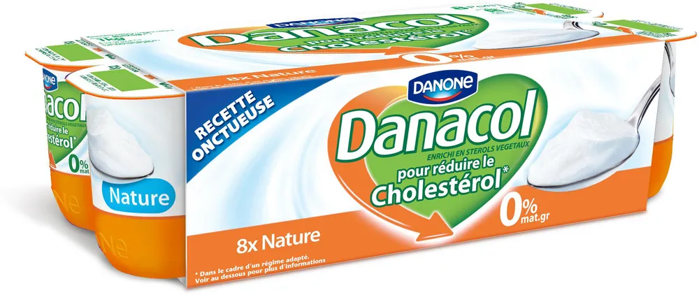 Danacol nature 125 g x 8