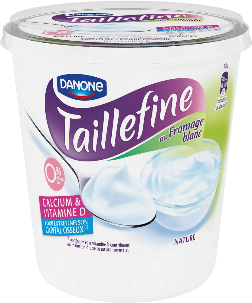 Taillefine recette au fromage blanc nature 850 g