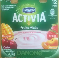 Activia fruits mixés