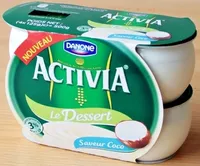 Activia® Le Dessert Saveur Coco (4 pots) 500 g - Danone